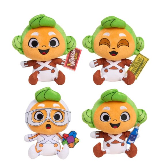 Willy Wonka Chocolate Factory 7" Oompa Loompa Mystery Collectible Scented Plush - Picture 4 of 4